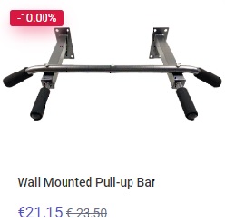 Wall Mounted Pull-up Bar